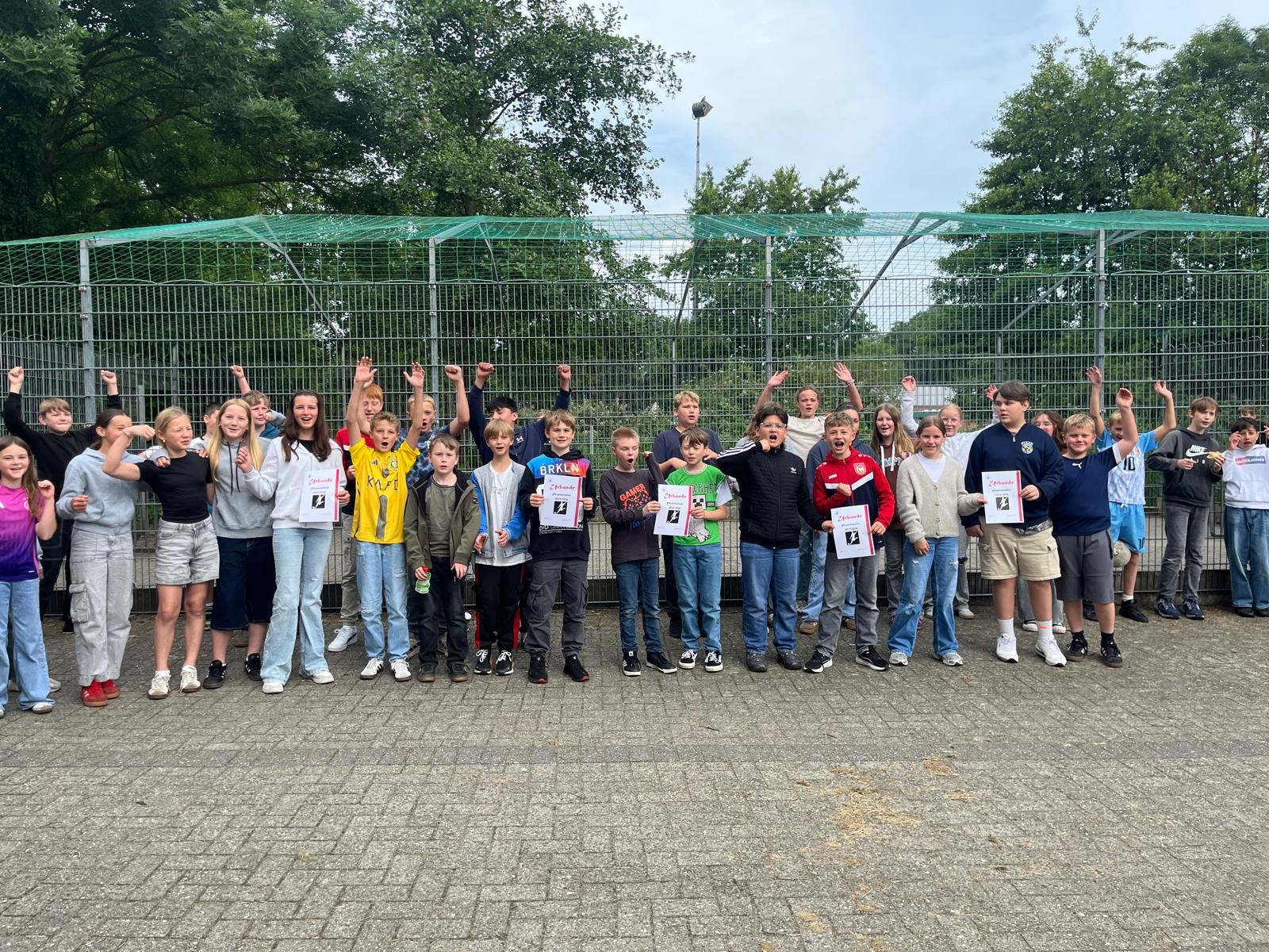 Pausenturnier Wilhelm-Staehle-Schule Neuenhaus: Haupt- und Realschule, offene Ganztagsschule